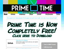 Tablet Screenshot of primetimemath.com